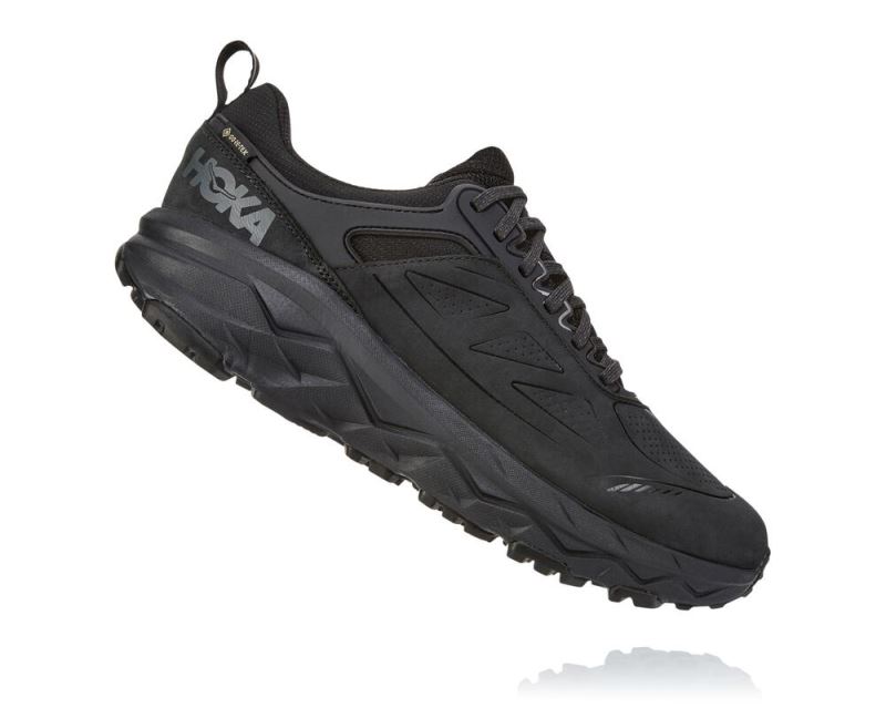 Hoka One One Challenger Low GORE-TEX Homem - Tenis Corrida Trilha Pretas | PT-FnyEXXM